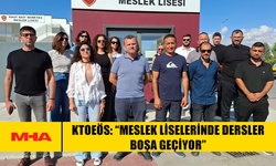 KTOEÖS: “MESLEK LİSELERİNDE DERSLER BOŞA GEÇİYOR”