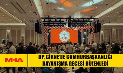 DP, GİRNE’DE CUMHURBAŞKANLIĞI DAYANIŞMA GECESİ DÜZENLEDİ