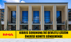 KIBRIS SORUNUNA İKİ DEVLETLİ ÇÖZÜM ÖNERİSİ KOMİTE GÜNDEMİNDE
