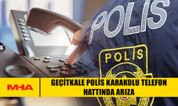 GEÇİTKALE POLİS KARAKOLU TELEFON HATTINDA ARIZA