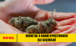 GİRNE'DE 4 GRAM UY*ŞTURUCU ELE GEÇİRİLDİ