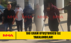 100 GRAM UY*ŞTURUCU İLE YAKALANDILAR!