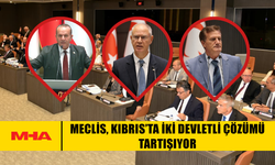 MECLİS, KIBRIS’TA İKİ DEVLETLİ ÇÖZÜMÜ TARTIŞIYOR
