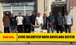 LEFKE BELEDİYESİ’NDEN ARICILARA DESTEK