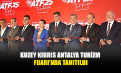 KUZEY KIBRIS ANTALYA TURİZM FUARI’NDA TANITILDI