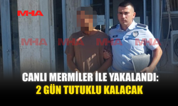 CANLI MERMİLER İLE YAKALANDI: 2 GÜN TUTUKLU KALACAK