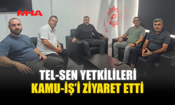 TEL-SEN YETKİLİLERİ KAMU-İŞ’İ ZİYARET ETTİ