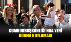 CUMHURBAŞKANI ERHÜRMAN VE EŞİ RESEPSİYON DÜZENLEDİ