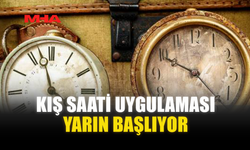 KIŞ SAATİ UYGULAMASI YARIN SABAH BAŞLIYOR…
