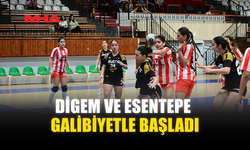 DİGEM VE ESENTEPE GALİBİYETLE BAŞLADI