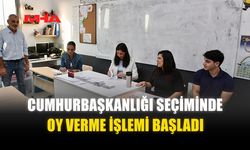 CUMHURBAŞKANLIĞI SEÇİMİNDE OY VERME İŞLEMİ BAŞLADI