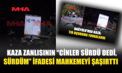 KAZA ZANLISI: “CİNLER SÜRDÜ DEDİ, SÜRDÜM”