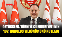 ÖZTÜRKLER, TÜRKİYE CUMHURİYETİ’NİN 102. KURULUŞ YILDÖNÜMÜNÜ KUTLADI