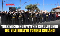 TÜRKİYE CUMHURİYETİ’NİN KURULUŞUNUN 102. YILI İSKELE’DE TÖRENLE KUTLANDI