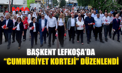 BAŞKENT LEFKOŞA’DA “CUMHURİYET KORTEJİ” DÜZENLENDİ…