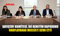 SAYIŞTAY KOMİTESİ, İKİ DENETİM RAPORUNU ONAYLAYARAK MECLİS’E SEVK ETTİ