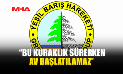 YEŞİL BARIŞ HAREKETİ’NDEN YETKİLİLERE ÇAĞRI