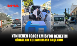 YENİLENEN EGZOZ EMİSYON DENETİM CİHAZLARI KULLANILMAYA BAŞLANDI