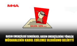 BASIN EMEKÇİLERİ SENDİKASI, BASIN EMEKÇİLERİNE YÖNELİK MÜDAHALENİN KABUL EDİLEMEZ OLDUĞUNU BELİRTTİ