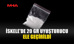 İSKELE'DE 20 GR UY*ŞTURUCU ELE GEÇİRİLDİ