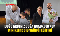 DOĞU AKDENİZ DOĞA ANAOKULU’NDA MİNİKLERE DİŞ SAĞLIĞI EĞİTİMİ