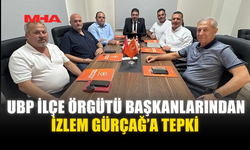 UBP İLÇE ÖRGÜTÜ BAŞKANLARINDAN İZLEM GÜRÇAĞ’A TEPKİ