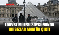 LOUVRE MÜZESİ SOYGUNUNDA HIRSIZLAR AMATÖR ÇIKTI
