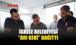 İSKELE BELEDİYESİ “ARI KEKİ” DAĞITTI