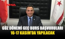 GÜZ DÖNEMİ GEÇ BURS BAŞVURULARI 16-17 KASIM’DA YAPILACAK