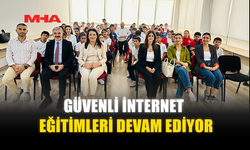 GÜVENLİ İNTERNET EĞİTİMLERİ DEVAM EDİYOR