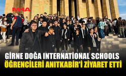 GİRNE DOĞA INTERNATİONAL SCHOOLS ÖĞRENCİLERİ ANITKABİR'İ ZİYARET ETTİ