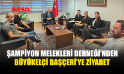 ŞAMPİYON MELEKLERİ DERNEĞİ’NDEN BÜYÜKELÇİ BAŞÇERİ’YE ZİYARET