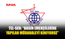 TEL-SEN: “BASIN EMEKÇİLERİNE YAPILAN MÜDAHALEYİ KINIYORUZ”