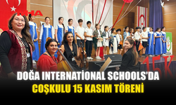 DOĞA INTERNATİONAL SCHOOLS’DA COŞKULU 15 KASIM TÖRENİ