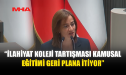 DERYA: İLAHİYAT KOLEJİ TARTIŞMASI ÖNCELİK DEĞİL