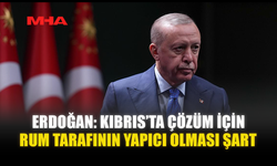 ERDOĞAN: EGEMEN EŞİTLİK OLMADAN ÇÖZÜM OLMAZ