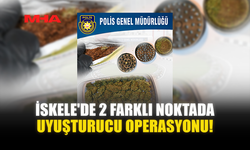İSKELE'DE 2 FARKLI NOKTADA UYUŞTURUCU OPERASYONU!