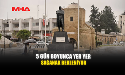 5 GÜN BOYUNCA YER YER SAĞANAK BEKLENİYOR