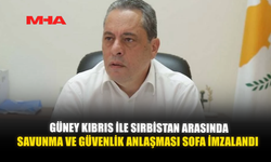 GÜNEY KIBRIS İLE SIRBİSTAN ARASINDA SAVUNMA VE GÜVENLİK ANLAŞMASI SOFA İMZALANDI