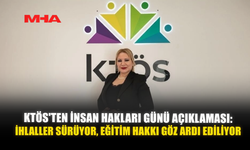 KTÖS'TEN İNSAN HAKLARI GÜNÜ AÇIKLAMASI: İHLALLER SÜRÜYOR, EĞİTİM HAKKI GÖZ ARDI EDİLİYOR