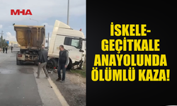 İSKELE-GEÇİTKALE ANAYOLUNDA ÖLÜMLÜ KAZA!