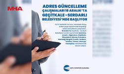 GEÇİTKALE–SERDARLI BELEDİYE SINIRLARINDA ADRES GÜNCELLEME ÇALIŞMALARI BAŞLADI