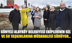 GÖNYELİ ALAYKÖY BELEDİYESİ EKİPLERİNİN SEL VE SU TAŞKINLARINA MÜDAHALESİ SÜRÜYOR...