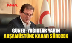 GÜNEŞ: YAĞIŞLAR YARIN AKŞAMÜSTÜNE KADAR SÜRECEK