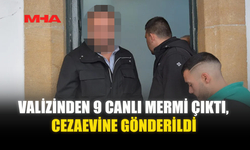 VALİZİNDEN 9 CANLI MERMİ ÇIKTI‚ CEZAEVİNE GÖNDERİLDİ