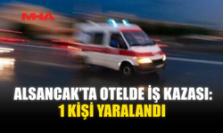 ALSANCAK’TA OTELDE İŞ KAZASI: 1 KİŞİ YARALANDI