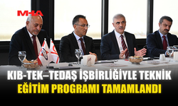KIB-TEK–TEDAŞ İŞBİRLİĞİYLE TEKNİK EĞİTİM PROGRAMI TAMAMLANDI
