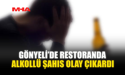 GÖNYELİ’DE RESTORANDA ALKOLLÜ ŞAHIS OLAY ÇIKARDI