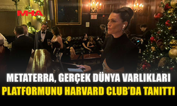 METATERRA, GERÇEK DÜNYA VARLIKLARI PLATFORMUNU HARVARD CLUB’DA TANITTI