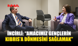 İNCİRLİ: “AMACIMIZ GENÇLERİN KIBRIS’A DÖNMESİNİ SAĞLAMAK”